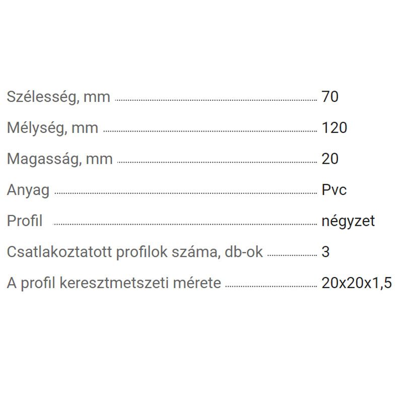 ZÁRTSZELVÉNY ÖSSZEKÖTŐ 20/20 T ALAKÚ MŰA. FEKETE 1-1,5 FAL VKF 	51.0153.19 MŰANYAG ZÁRÓELEMEK