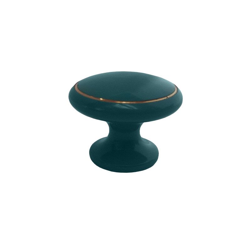 BÚTORGOMB D30 FESTETT TÜR.KÉK DOMBORÚ KARCOLT MAGYAR UTOLSÓ DARABOK BÚTORVERET