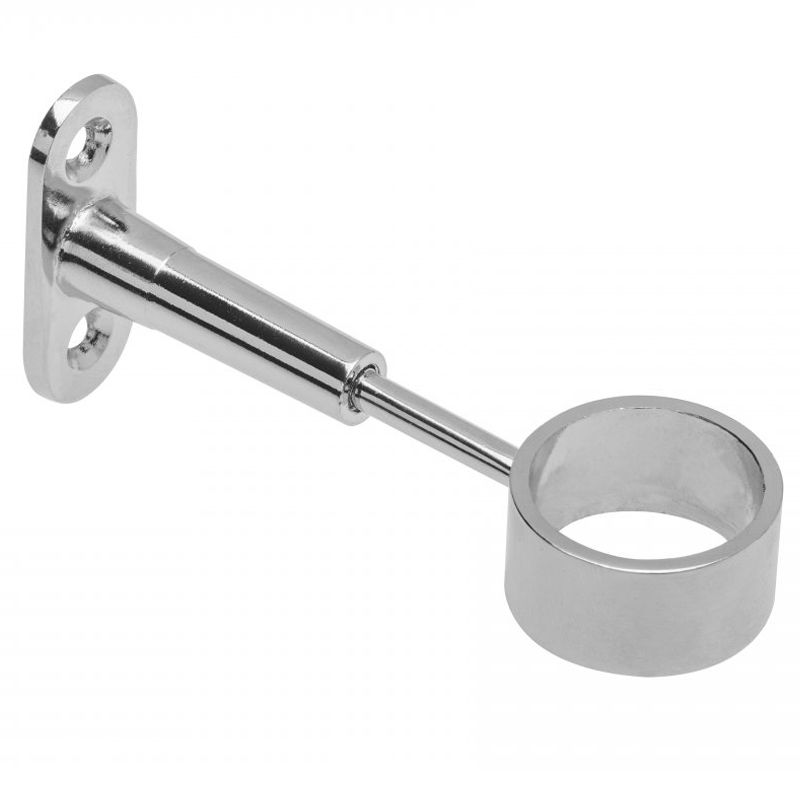 MÁNDLIRÚDTARTÓ KÖZÉPSŐ D25mm CSILLOGÓ KRÓM KEREK GTV MR-WP-010-01 BÚTORTARTOZÉK