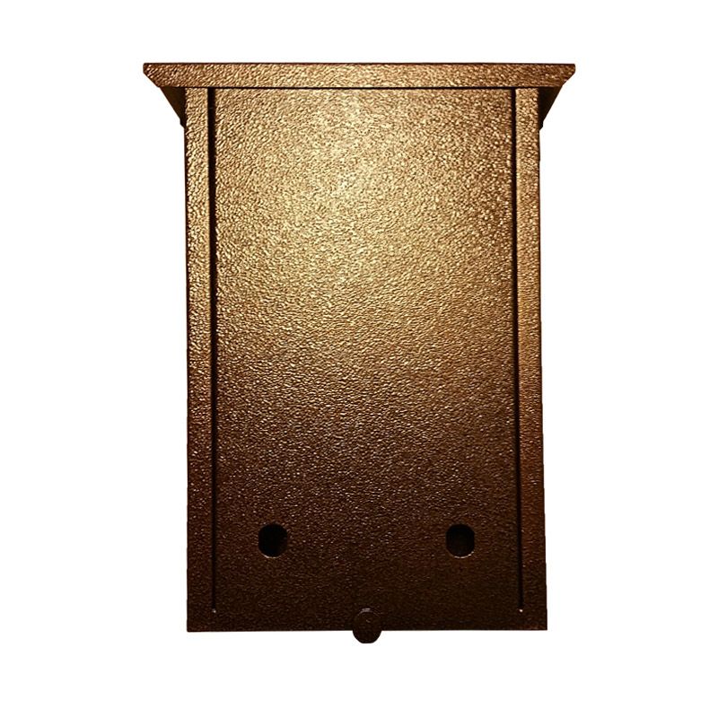 POSTALÁDA KÜLTÉRI ÁLLÓ ANTIKBRONZ ZÁRNÉLK. NOSZTALGIA MAGYAR N°8 POSTALÁDA, LEVÉLBEDOBÓ