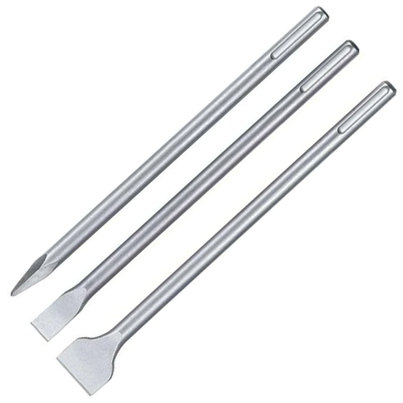 SDS MAX VÉSŐ KÉSZLET 3DB-OS BONTÓKALAPÁCSHOZ KWB 49190103 KÉSZLETEK