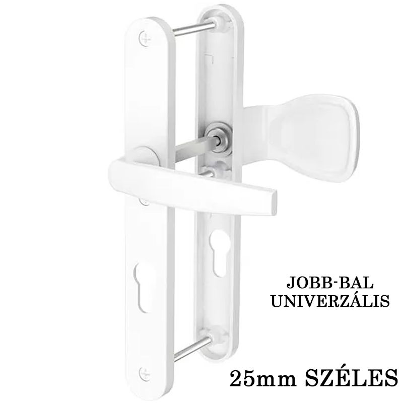 VICTORY II GOMB-KILINCS 25mm 92mm CILINDERES FEHÉR MAGYAR AJTÓKILINCS GARNITÚRA BELTÉRI VICTORY II GOMB-KILINCS 25mm 92mm CILINDERES FEHÉR MAGYAR AJTÓKILINCS GARNITÚRA BELTÉRI