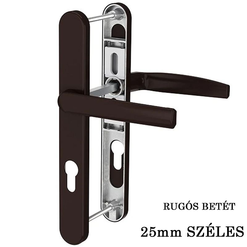 VICTORY KILINCSGARNITÚRA 25mm 85mm CILINDERES BARNA MAGYAR AJTÓKILINCS GARNITÚRA BELTÉRI