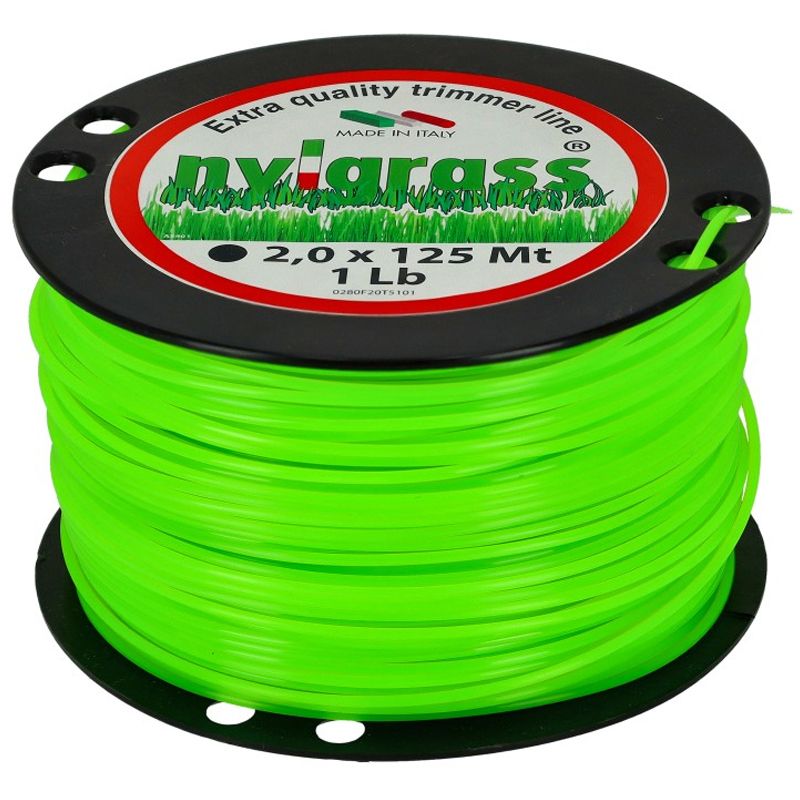 DAMIL D2.0 FŰKASZÁHOZ 125M KEREK ZÖLD IMPORT FIN/T/2.0/0.5 FŰKASZA