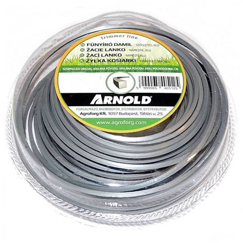 DAMIL D2.7 FŰKASZÁHOZ 15M SZÖGLETES ALU IMPORT FIN027/A/B FŰKASZA