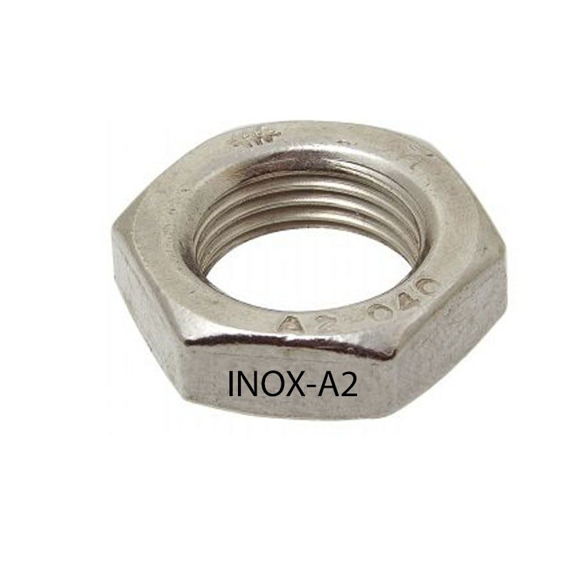 ALACSONY HATLAPÚ ANYA M06 DIN 439 A2 INOX  ANYACSAVAR