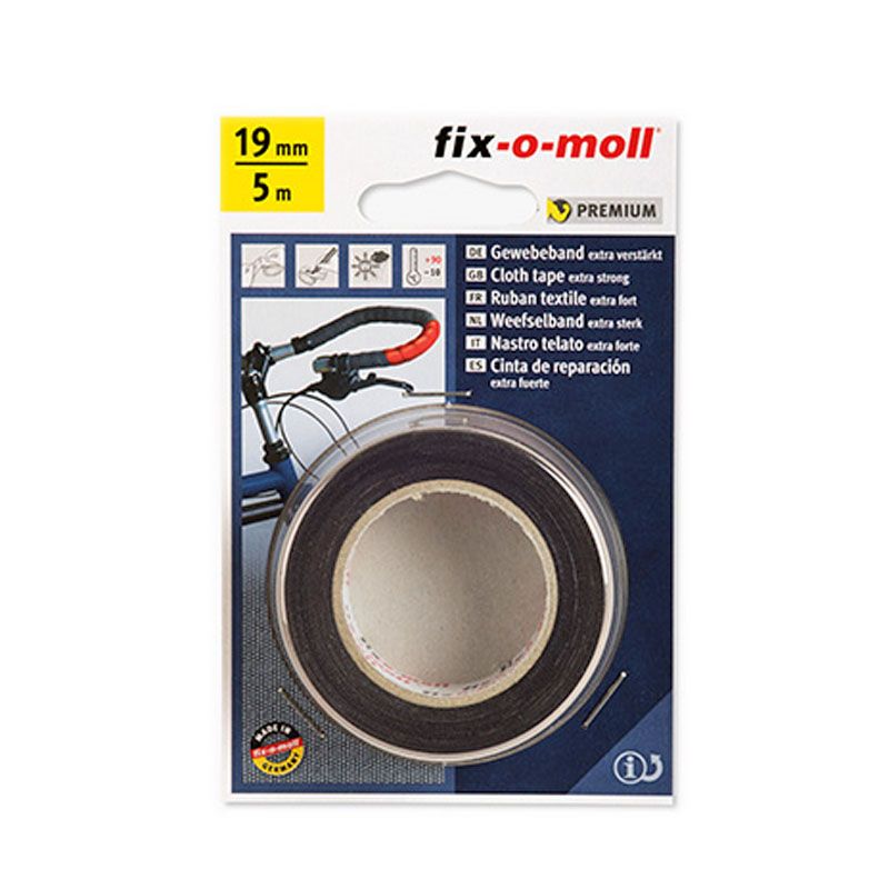 FIX-O-MOLL 3563312 RAGASZTÓSZ. LENV.FELIRATOZHATÓ 05M*19mm FEKETE EXTRA ERŐS  SZALAGOK