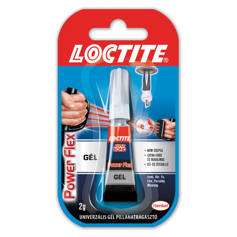 RAGASZTÓ PILLANAT 2GR SUPER BOND GÉL - POWER FLEX LOCTITE PHRLO02-225007 RAGASZTÁSTECHNIKA