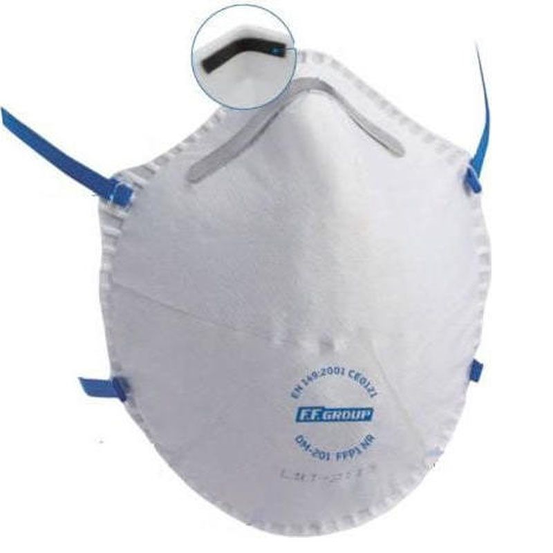 PORMASZK SZELEP NÉLKÜLI FFP1 V-210 SL RÉSZECSKESZŰRŐS F.F.GROUP 36457 LÉGZÉSVÉDŐK