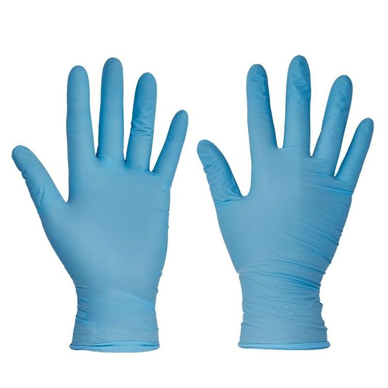 VÉDŐKESZTYŰ NITRIL 8/M BARBARY PÚDERES EÜ. 100DB/DZ CERVA 0109000299080