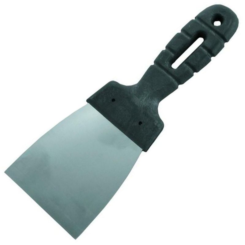 MODECO 72430 SPAKLI 100mm INOX MÜAG.NYÉLLEL  ÉPÍTŐIPARI SZERSZÁMOK