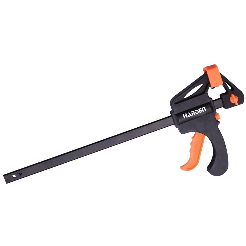 GYORSSZORÍTÓ 60X150mm MŰANYAG MARKOLATTAL HARDEN HD-600326 ASZTALOS- ÉS EGYÉB SZORITÓK GYORSSZORÍTÓ 60X150mm MŰANYAG MARKOLATTAL HARDEN HD-600326 ASZTALOS- ÉS EGYÉB SZORITÓK