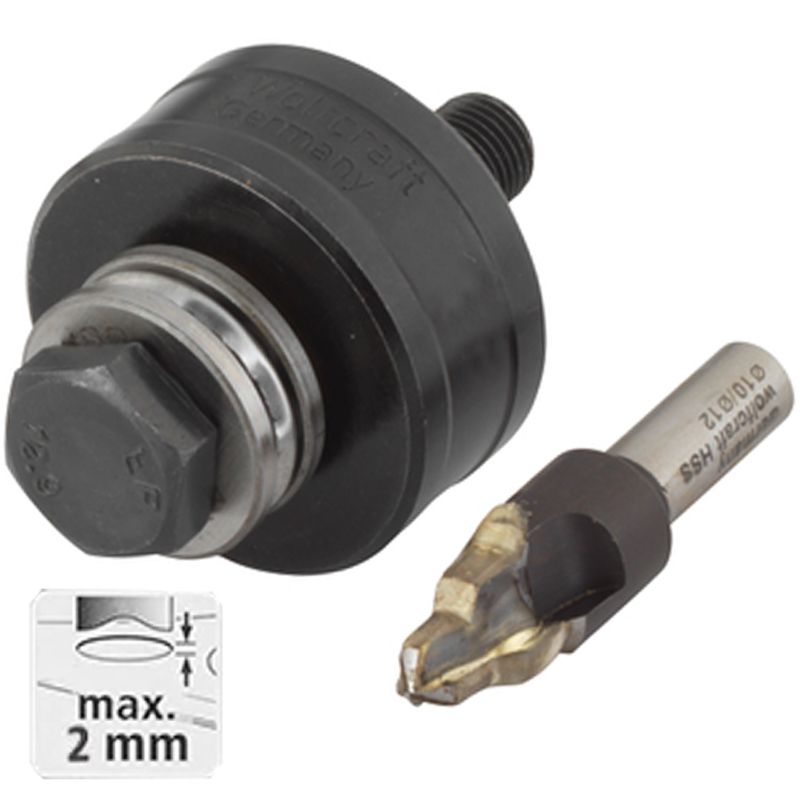 WOLFCRAFT 3761000 LEMEZLYUKASZTÓ CSAVAROS D32 STANCOLÓ CSAPÁGYAS  KÖRKIVÁGÓ