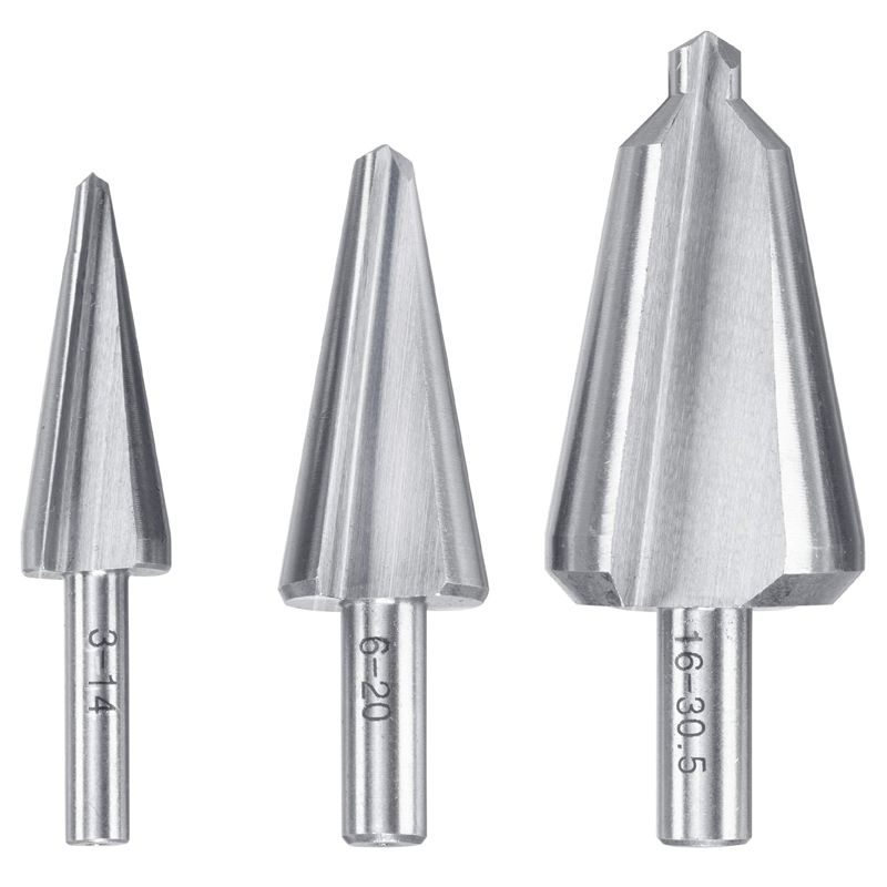 FOKOZATMENTES KÚPFÚRÓ KÉSZLET 3DB/CS. 3-14,6-20,16-30,5mm KWB 49525090 MENETKÉSZÍTŐ-JAVÍTÓ ESZKÖZÖK FOKOZATMENTES KÚPFÚRÓ KÉSZLET 3DB/CS. 3-14,6-20,16-30,5mm KWB 49525090 MENETKÉSZÍTŐ-JAVÍTÓ ESZKÖZÖK