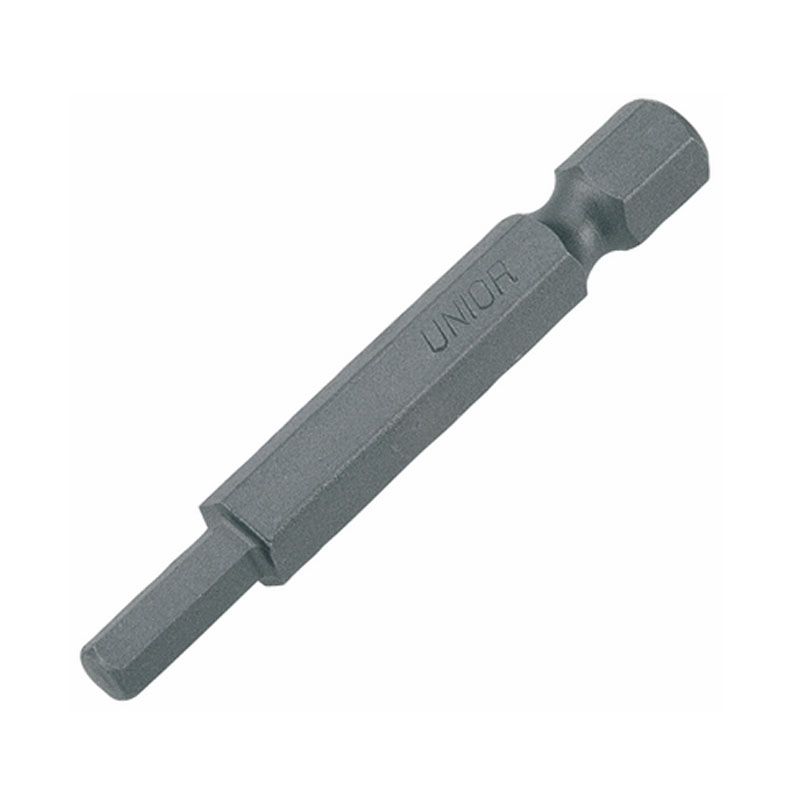 UNIOR 602527 BEHAJTÓHEGY IMBUSZ SW04/50mm 6509E6,3 HX STANDARD 1/4c C6,3  BIT ÉS BEHAJTÓ HEGYEK