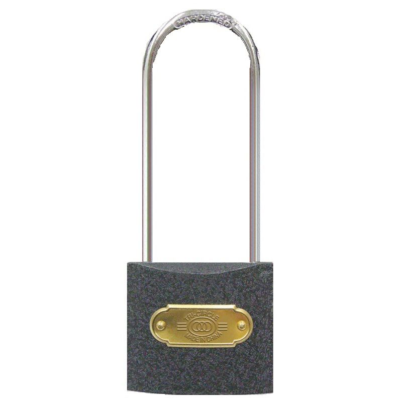 HOSSZÚKENGYELES LAKAT 32mm FESTETT 3 KULCS D5.5mm KENGYEL TRI-CIRCLE L363 LAKAT-LAKATPÁNT-LÁNC
