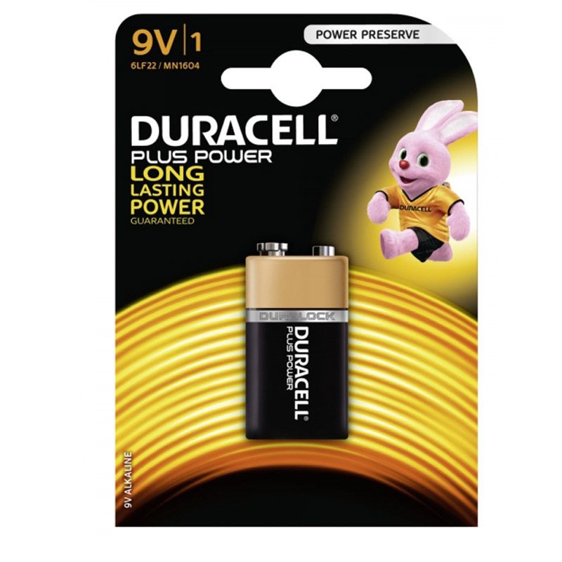 DURACELL MN1604 EBLOCK ELEM 9V BASIC 6LP3146, 6LR61, 01DB/CSOMAG  ELEMEK ÉS TÖLTŐK