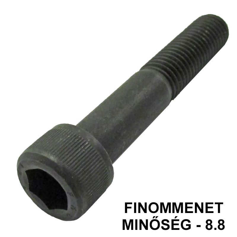 BK HENGERESFEJŰ M16*1.5*120 DIN 912 8.8 NAT. UTOLSÓ DARAB IMPORT EGYEDI METRIKUS CSAVAROK