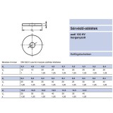 SÁRVÉDŐ ALÁTÉT M10(10.5)*D40 HG.1.5mm VASTAG KAROSSZÉRIÁHOZ IMPORT ALÁTÉTEK