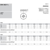 FAKÖTÉSŰ ALÁTÉT KICSI M12(D13) DIN 9021 HG.  ALÁTÉTEK