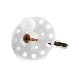 SZIG.TARTÓ TÁNYÉR D60 MŰANYAG FA ÉS FÉMSZERKH. FEHÉR-CSAPOS MAGYAR KC60 SZIGETELŐANYAG RÖGZÍTÉS