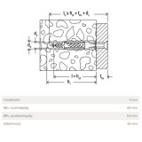 FISCHER 94409 - 94621BL LÁMPAHOROG D08*50+TIPLI UX FAMENETTEL 8*50 RHK HORG.  KAMPÓ, HOROG, AKASZTÓ, SZEMES