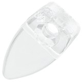 TÜKÖRTARTÓKAROM SZÍNTELEN 4mm-IG SZÓLÓBAN, FURATTAL IMPORT SZANITER TARTOZÉK