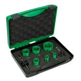 LYUKFŰRÉSZ KLT 9DB-OS VÍZVEZETÉK HIKOKI 4101071 KÉSZLETEK