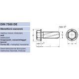 MENETNYOMÓ CSAVAR HLF M06*20 DIN 7500D HG. UTOLSÓ DARABOK 