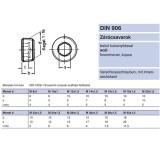 ZÁRÓCSAVAR BK  M14*1.50 DIN 906-5.8 NAT. KÚPOSMENETTEL IMPORT METRIKUS CSAVAROK