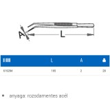 UNIOR 619284 MŰSZERCSIPESZ 165*2 1346 HEGYES HAJLÍTOTT  FOGÓK, CSIPESZEK