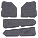 WOLFCRAFT 4330000 FUGALEHÚZÓ KÉSZLET 4 RÉSZES  ÉPÍTŐIPARI SZERSZÁMOK