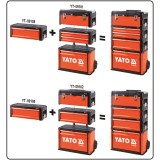 YATO 09108 SZERSZÁMOS LÁDA 1 FIÓKOS 495*252*180 (9101,9102 BŐVÍTŐ)  MŰHELYFELSZERELÉS