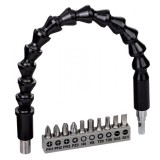 BOSCH 2608522377 BEHAJTÓHEGY KÉSZLET 11részes /EH,PZ,HX,TX/+300mm FLEX TOLDÓ  BIT ÉS BEHAJTÓ HEGYEK