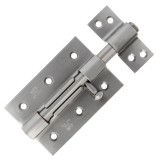 AMIG 454/14179 TOLÓZÁR BAJONETT 120mm INOX LAKATOLHATÓ  BÚTORVASALAT