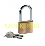 HOSSZÚKENGYELES LAKAT 7-40mm SÁRGARÉZ 2KULCS D6.5mm KENGYEL MHA 7-40 LAKAT-LAKATPÁNT-LÁNC