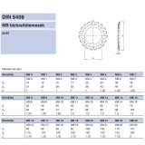 BIZTOSÍTÓLEMEZ M60*2.0 MB12 DIN 5406 NAT. TENGELYANYÁHOZ IMPORT BIZTOSÍTÓ ELEMEK