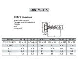 LEMEZCS.ÖNFÚR.HLF D5.5*32/12mm HG. NAGYFÚRÁSTELJ. EPDM AL IMPORT-ONT DIN 7405/K LEMEZCSAVAR