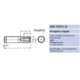 ILL.SZEG BELSŐMENETES D08*050 DIN 7979 HENGERES EDZETT (m6) IMPORT ILLESZTŐSZEG-CSAPSZEG