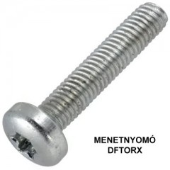 MENETNYOMÓ CSAVAR DFTX M03*06 HG. UTOLSÓ DARABOK  MENETNYOMÓ CSAVAR