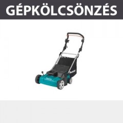 KÖLCSÖNZÉS GYEPSZELLŐZT. 1800W ELEKTR., KAUCIÓ: 50.000,- FT KÖLCSÖNZÉS MAKITA UV3600 