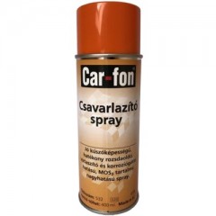 CSAVARLAZÍTÓ ÉS ROZSDÁTLANÍTÓ SPRAY 400ML CAR-FON 532 SZERELÉSI, KARBANTARTÁSI ANYAG