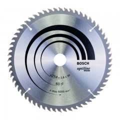 BOSCH 2608640444 KÖRFŰRÉSZTÁRCSA D254*30/60F. FÁHOZ ST. OPTILINE WOOD PROFI  KÖRFŰRÉSZ TÁRCSA