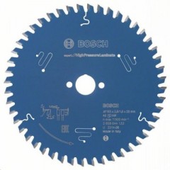 BOSCH 2608644133 KÖRFŰRÉSZTÁRCSA D165*20/48F. MŰGYANTÁS LEMEZ  KÖRFŰRÉSZ TÁRCSA