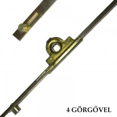 GÖRGŐS ABLAKRÚDZÁR 1800mm 4 GÖRGŐVEL SHG. NYISZTOR ABLAKZÁR