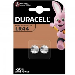 DURACELL GOMBELEM ALKÁLI 1.5V LR44 2 DB  ELEMEK ÉS TÖLTŐK