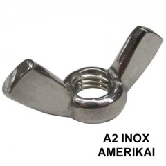 SZÁRNYAS ANYA M04 AMERIKAI DIN 315AF-A2 INOX  ANYACSAVAR